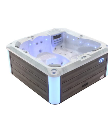 Wanna Spa 6 osobowa leżanka hydromasaż LED Ogrzewanie Filtracja